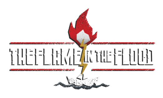The flame in the flood logo
